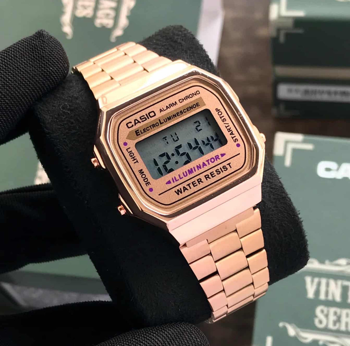 腕時計 超レア 昭和レトロ CASIO RKJ-168 干支文字盤 腕時計 【公式通販】