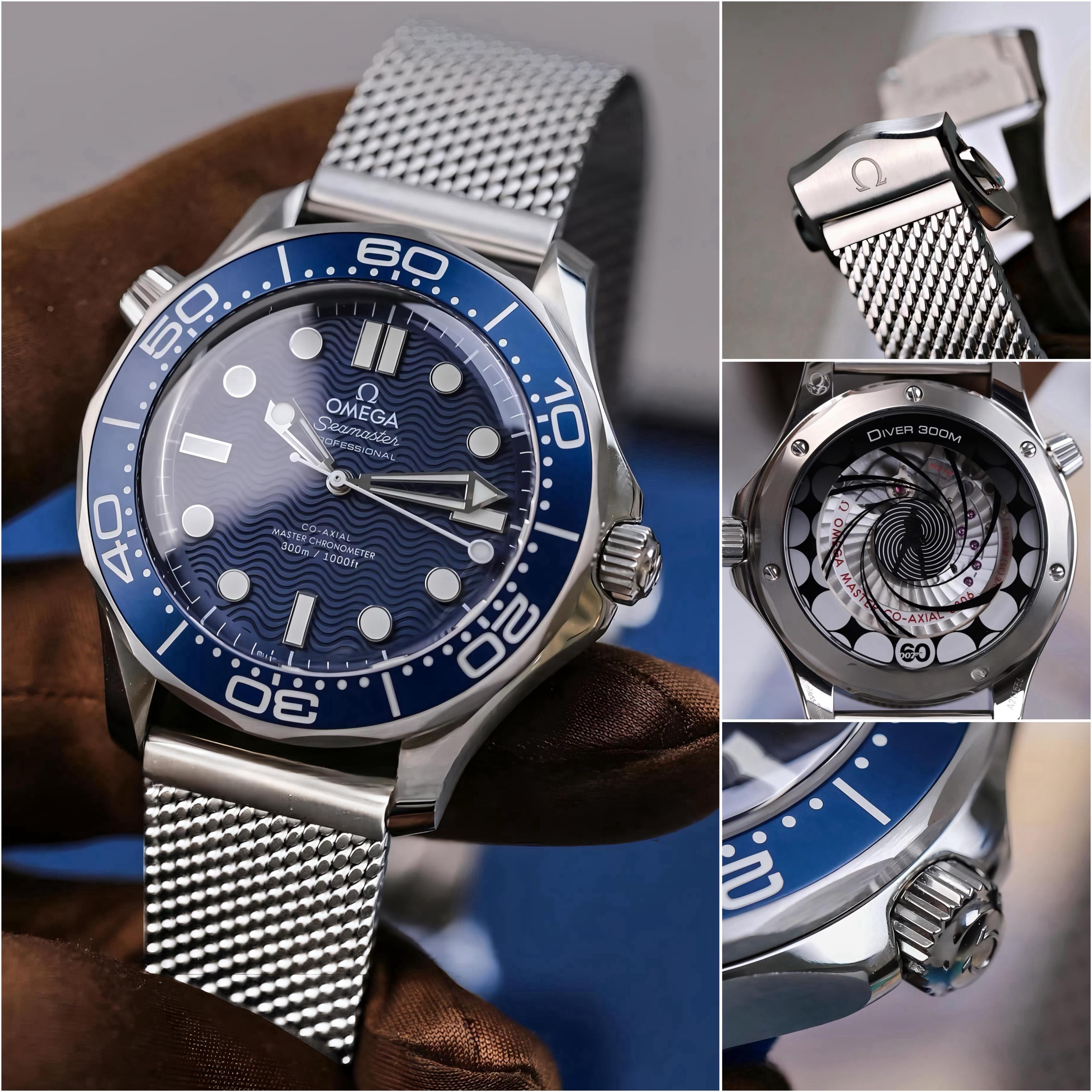 Omega Seamaster, James Bond 60th Anniversary Edition Ultra Premium Quality