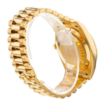 Rolex Day-Date 41 228238 Fluted Bezel Gold DIAL